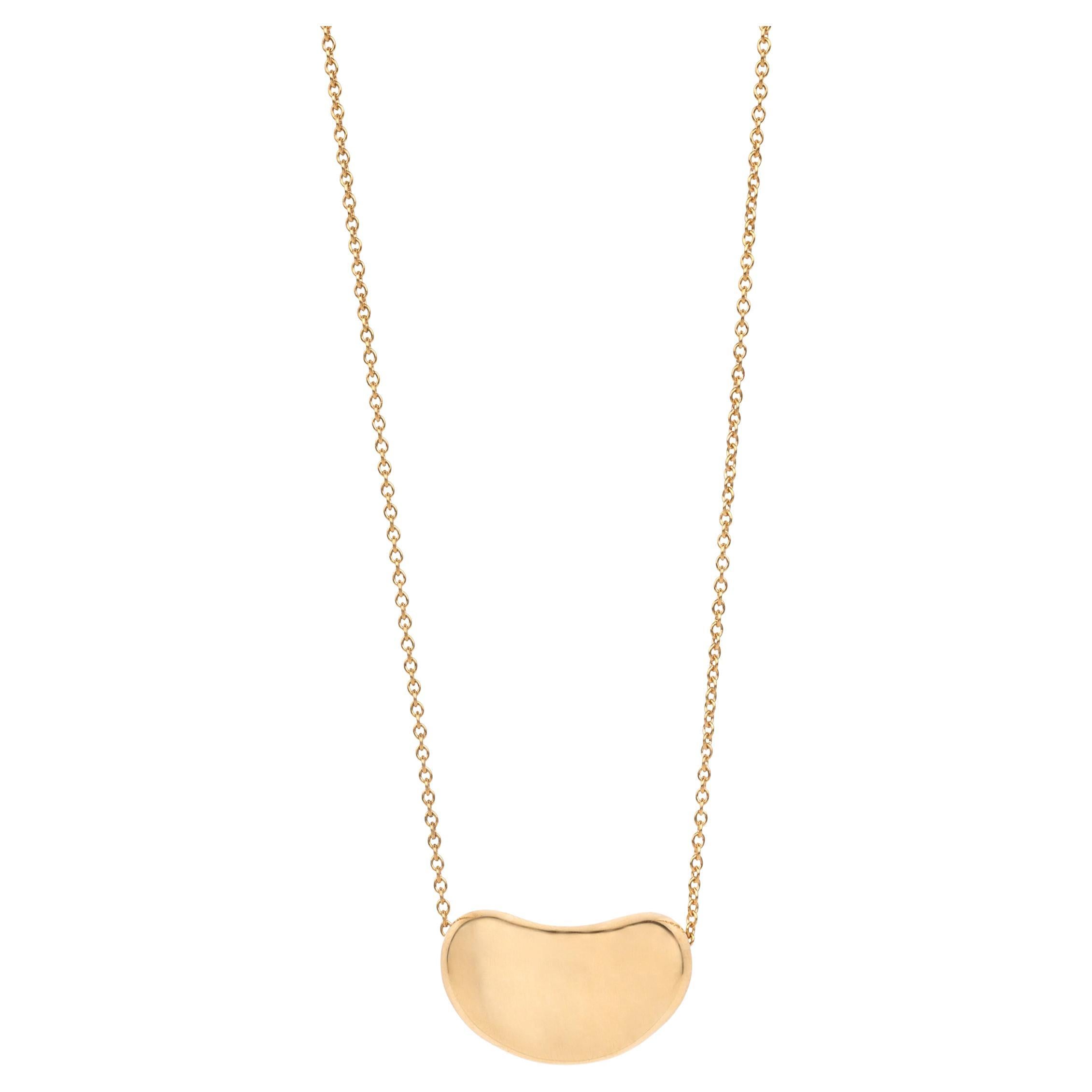 Tiffany Tiffany Elsa Peretti Bean Design Halskette
