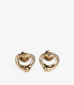 Tiffany & Co. oro giallo 18 ct.  Orecchino a cuore aperto Elsa Peretti
