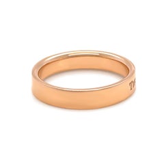 Tiffany & Co. 18ct Yellow Gold Flat Band Ring 4.8g