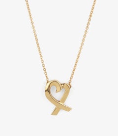 Tiffany & Co. 18ct Yellow Gold Paloma Picasso Loving Heart Pendant