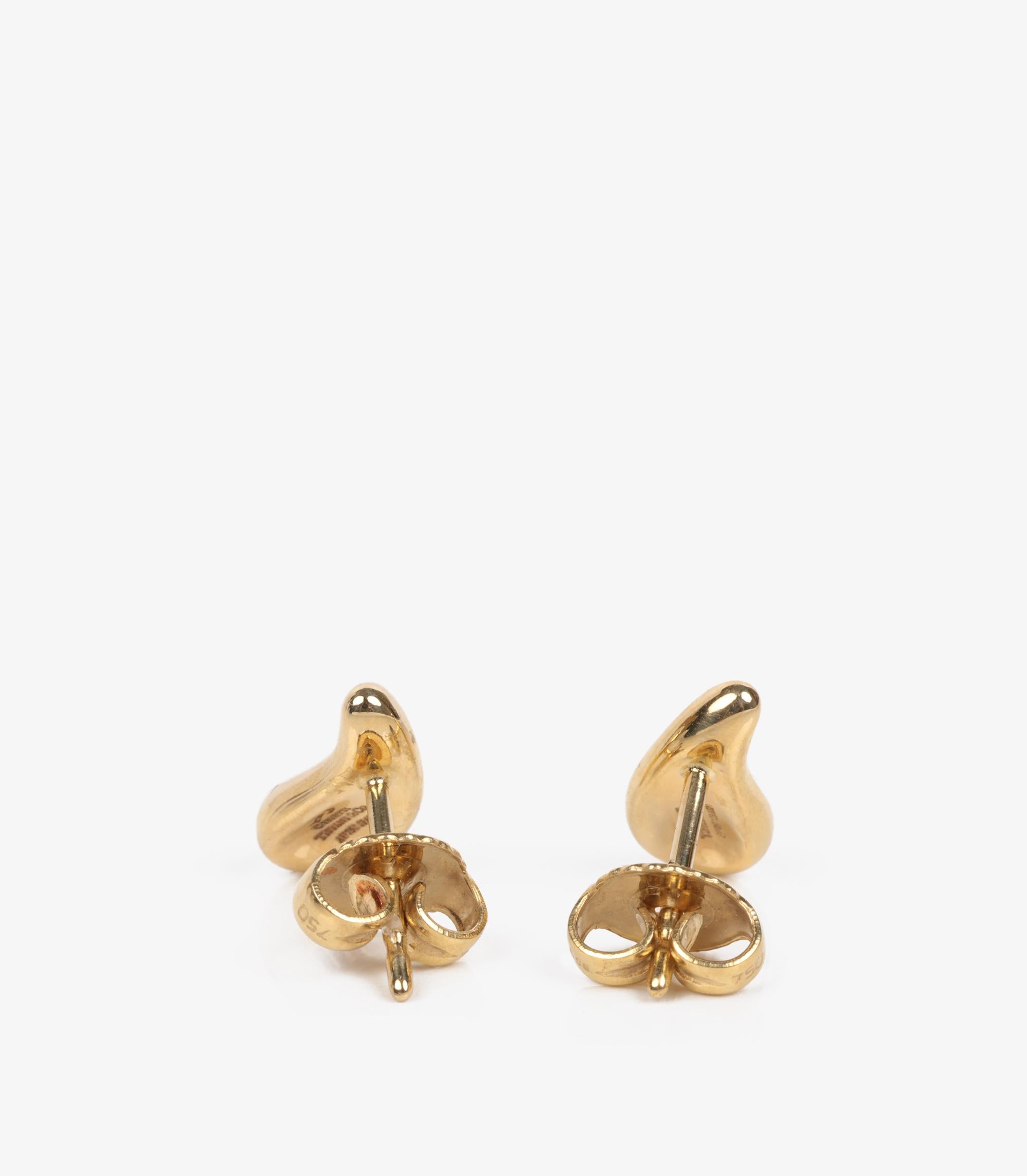 Orecchini a goccia in oro giallo 18ct Tiffany & Co. In condizioni ottime in vendita a Bishop's Stortford, Hertfordshire