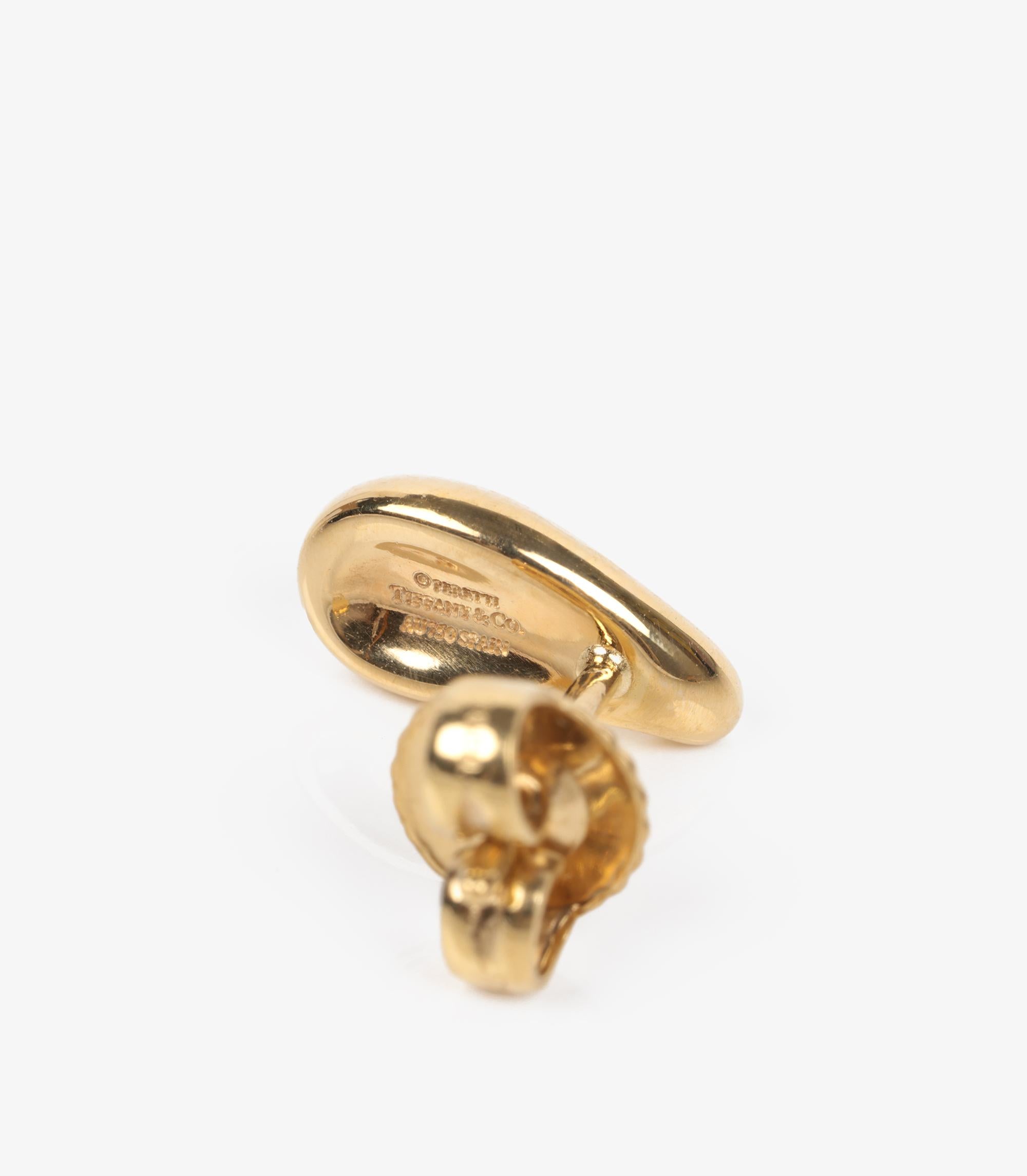 da uomo o donna Orecchini a goccia in oro giallo 18ct Tiffany & Co. in vendita