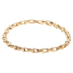 Used Tiffany & Co. 18ct Yellow Gold Tiffany T Bracelet