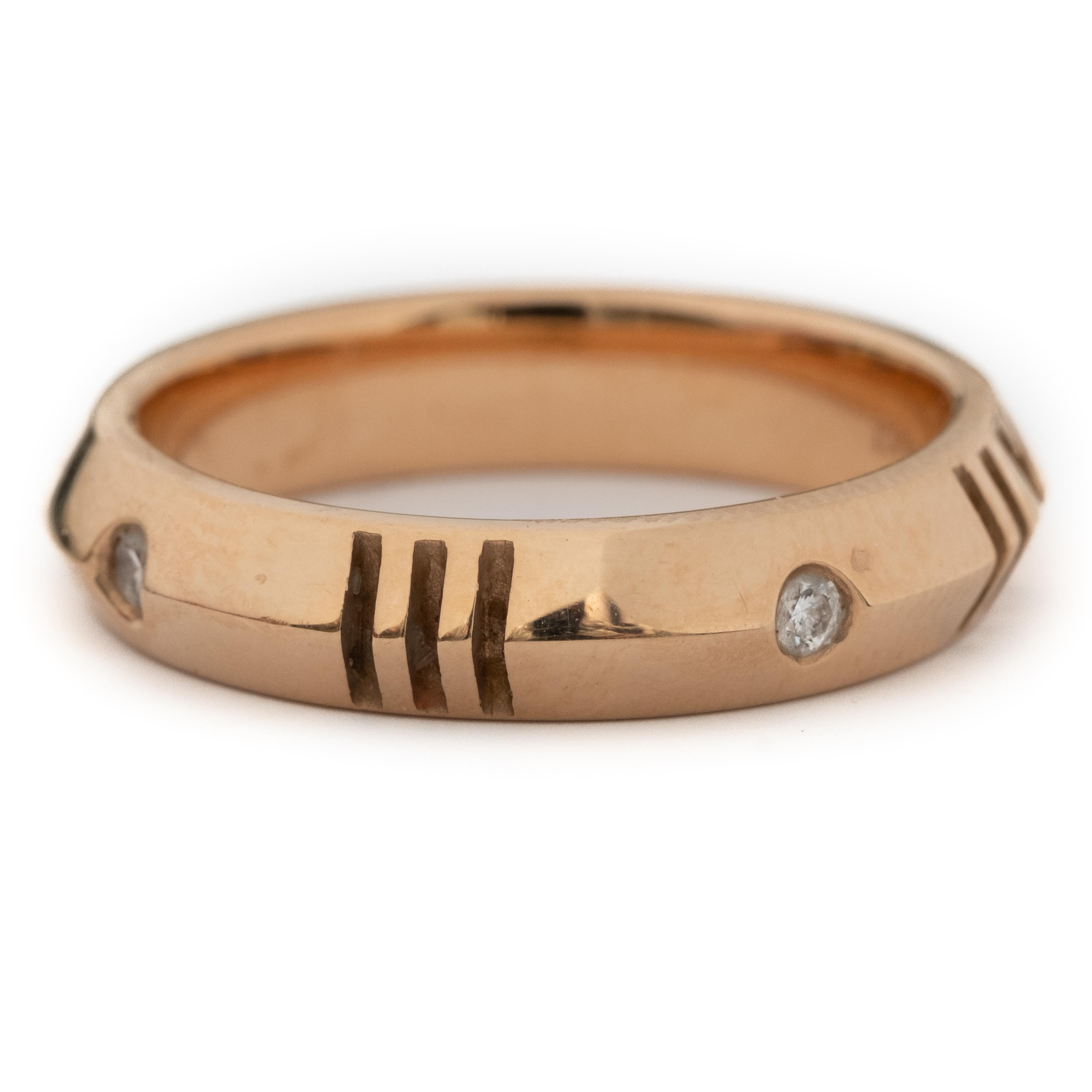 tiffany atlas ring rose gold
