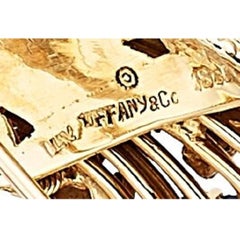 Tiffany & Co. 18k Gold 0.30 Carat Diamond & Gemstone En Tremblant Bouquet Brooch