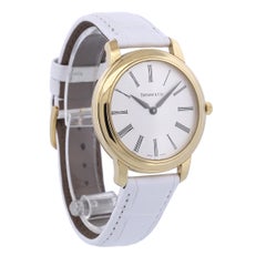 Tiffany & Co. 18k Gold 37mm Women's Manual-Wind Watch Mark Resonator