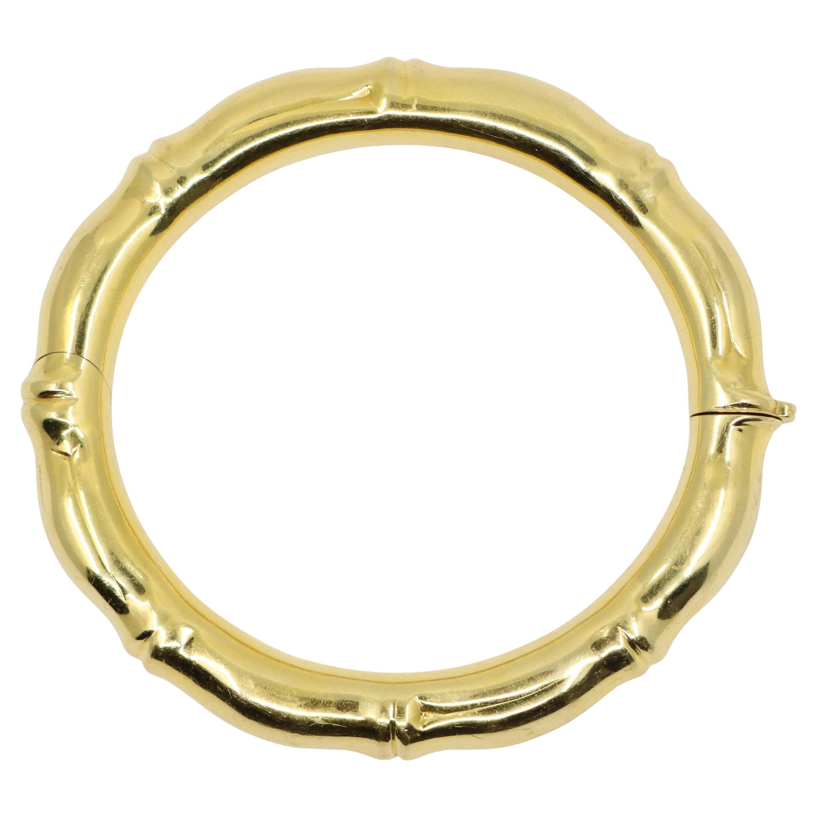 Tiffany & Co. 18K Gold Bamboo Bracelet