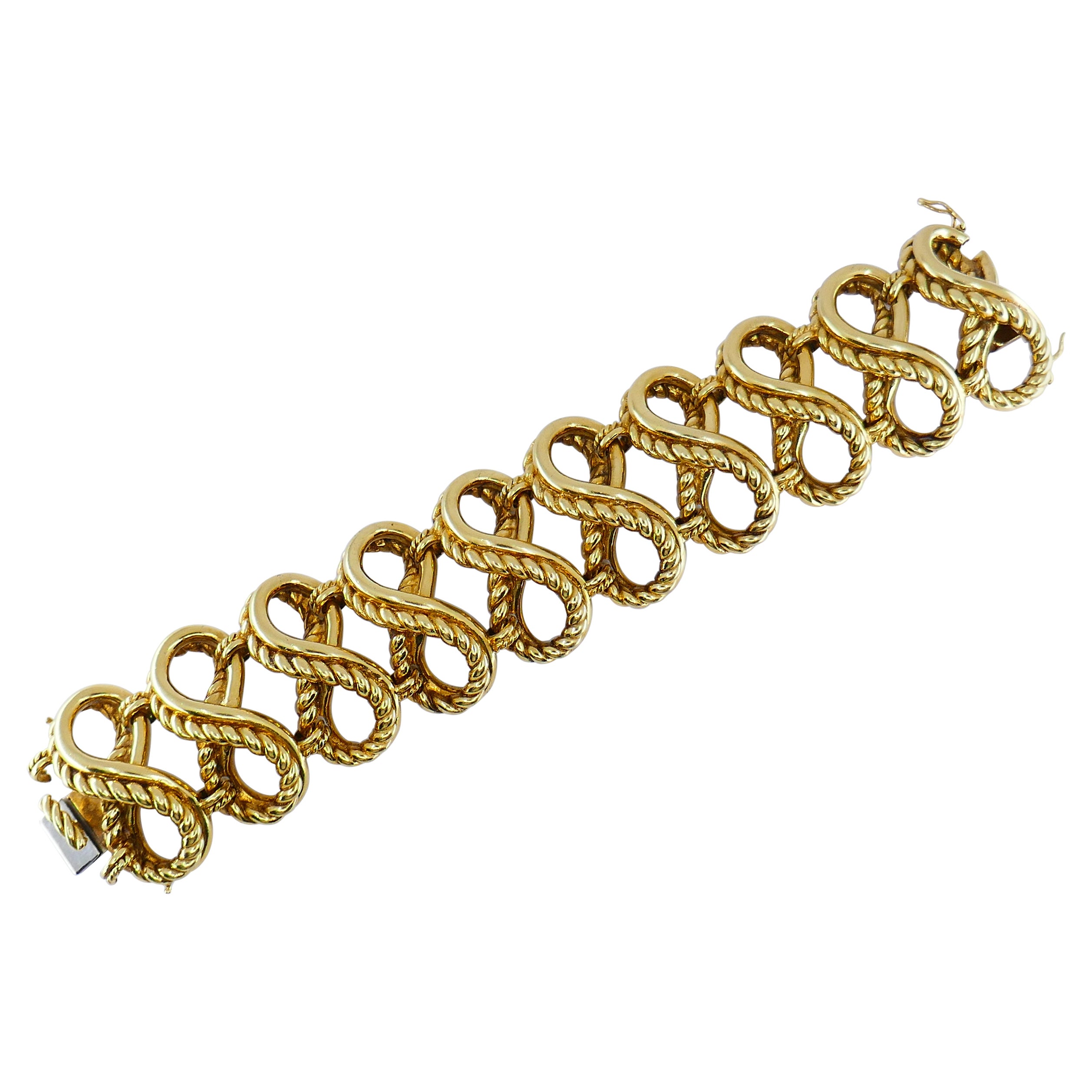 Pulsera jaula de oro de 18 quilates Tiffany & Co.