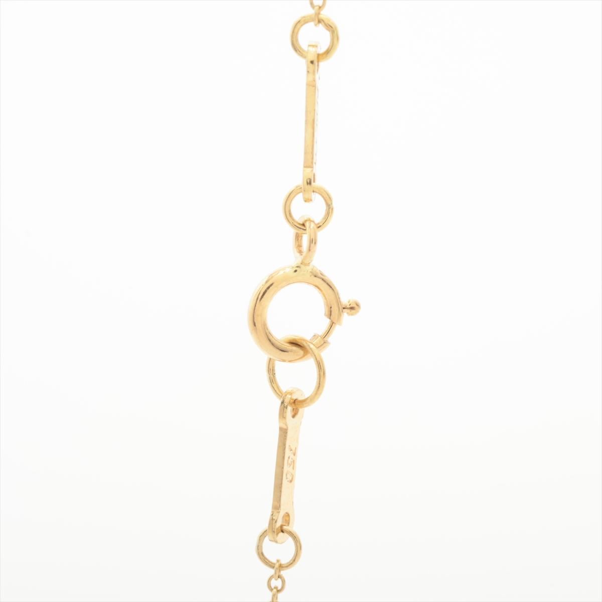 Women's Tiffany & Co 18k Gold Chain and Star Pendant Necklace 750 Yellow Gold Star Fish For Sale