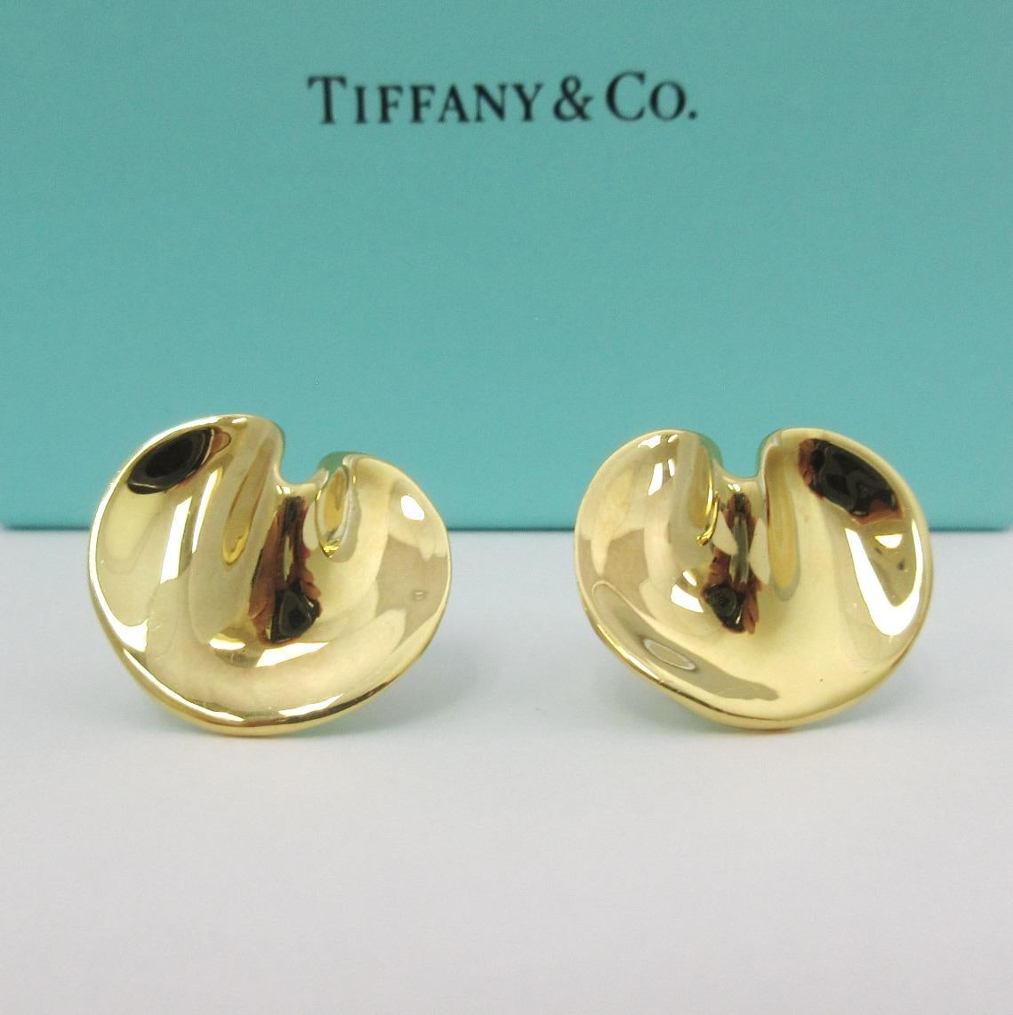 TIFFANY & Co. 18K Gold Clip-On Lily Pad Earrings Large

Metal: 18K Gold
Measurement: 23mm(0.91