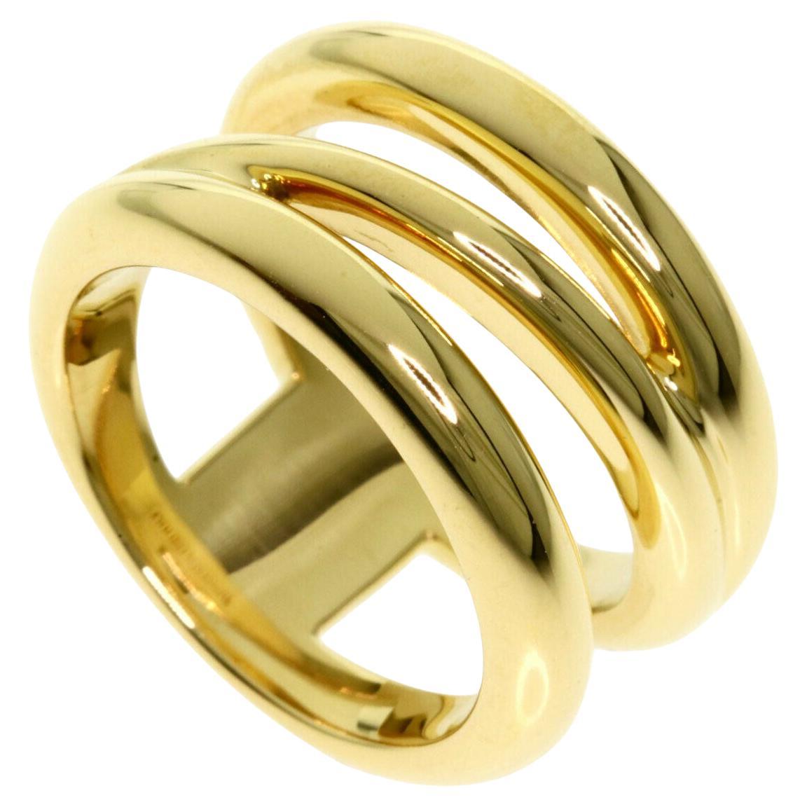 TIFFANY 
Co. Bague Diagonal en or 18 carats 7,5