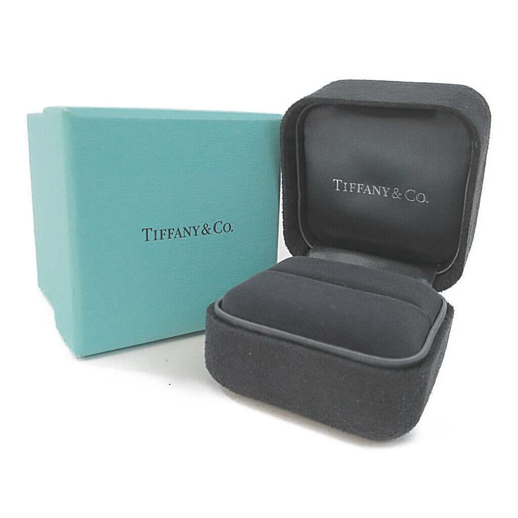 Women's TIFFANY & Co. 18K Gold Diamond Signature X Ring 5.5, wider and heavier version For Sale