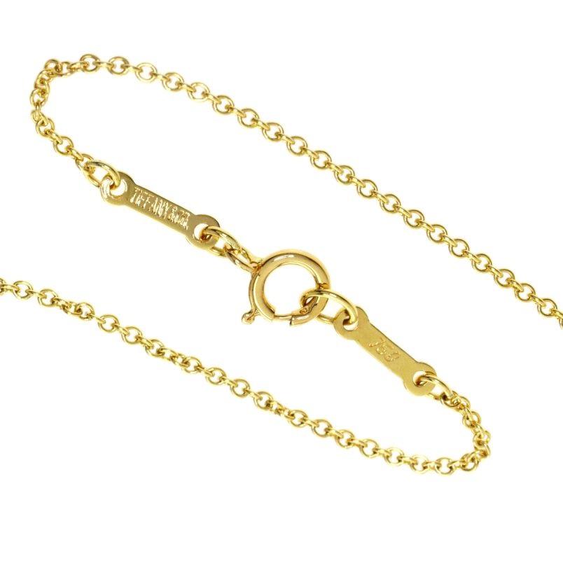 TIFFANY & Co. Elsa Peretti, collier pendentif cœur ouvert 22 mm en or 18 carats avec 1 diamant  Pour femmes en vente