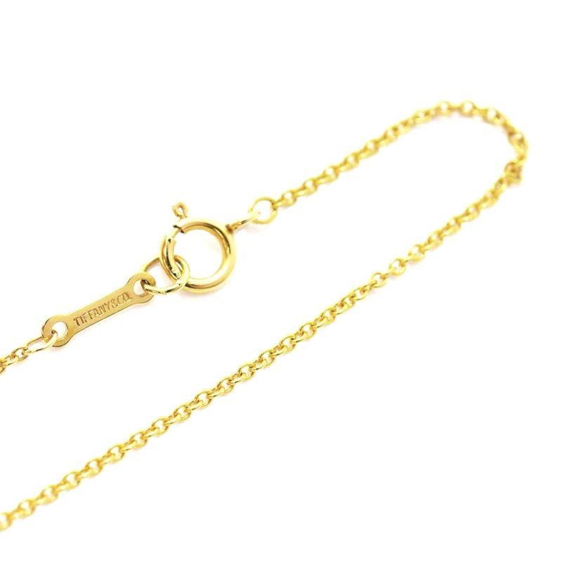 Tiffany & Co. 18k Gold Elsa Peretti High Tide Pendant Necklace 1