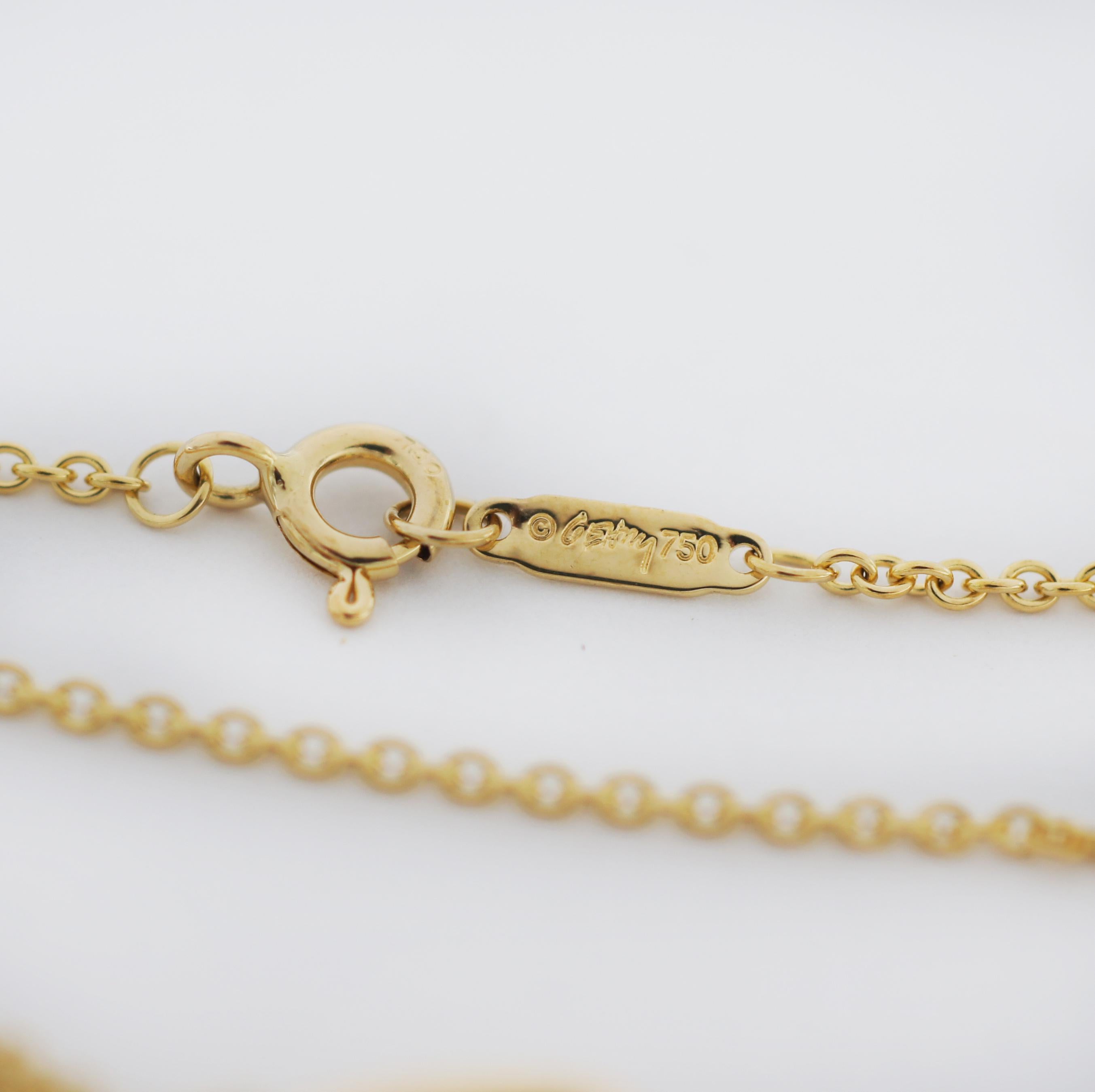 Women's TIFFANY & CO. 18k Gold Frank Gehry Torque Necklace