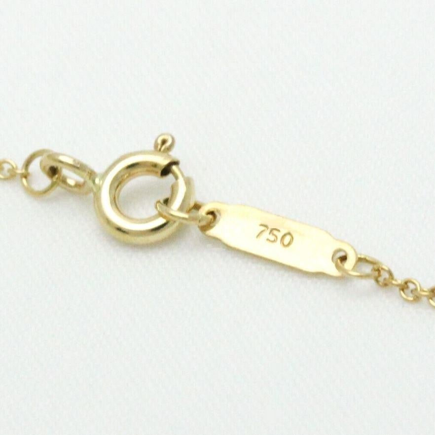 TIFFANY & Co. 18K Gold Heart Lock Pendant Necklace For Sale 3