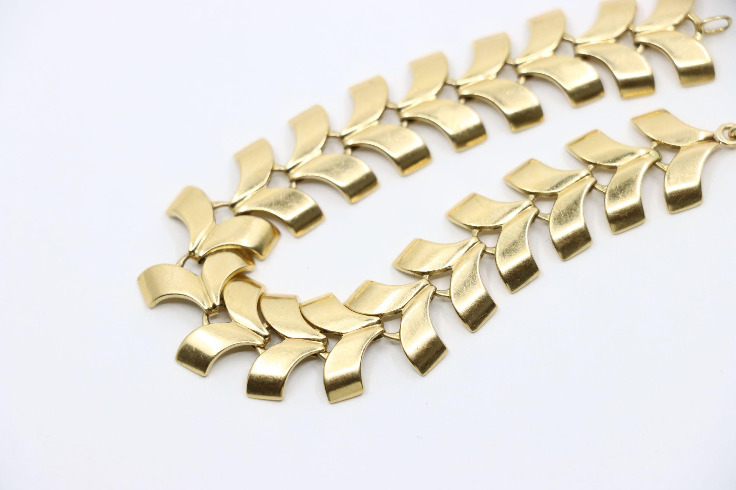 Tiffany & Co. 18K Gold Link Bracelet For Sale 6
