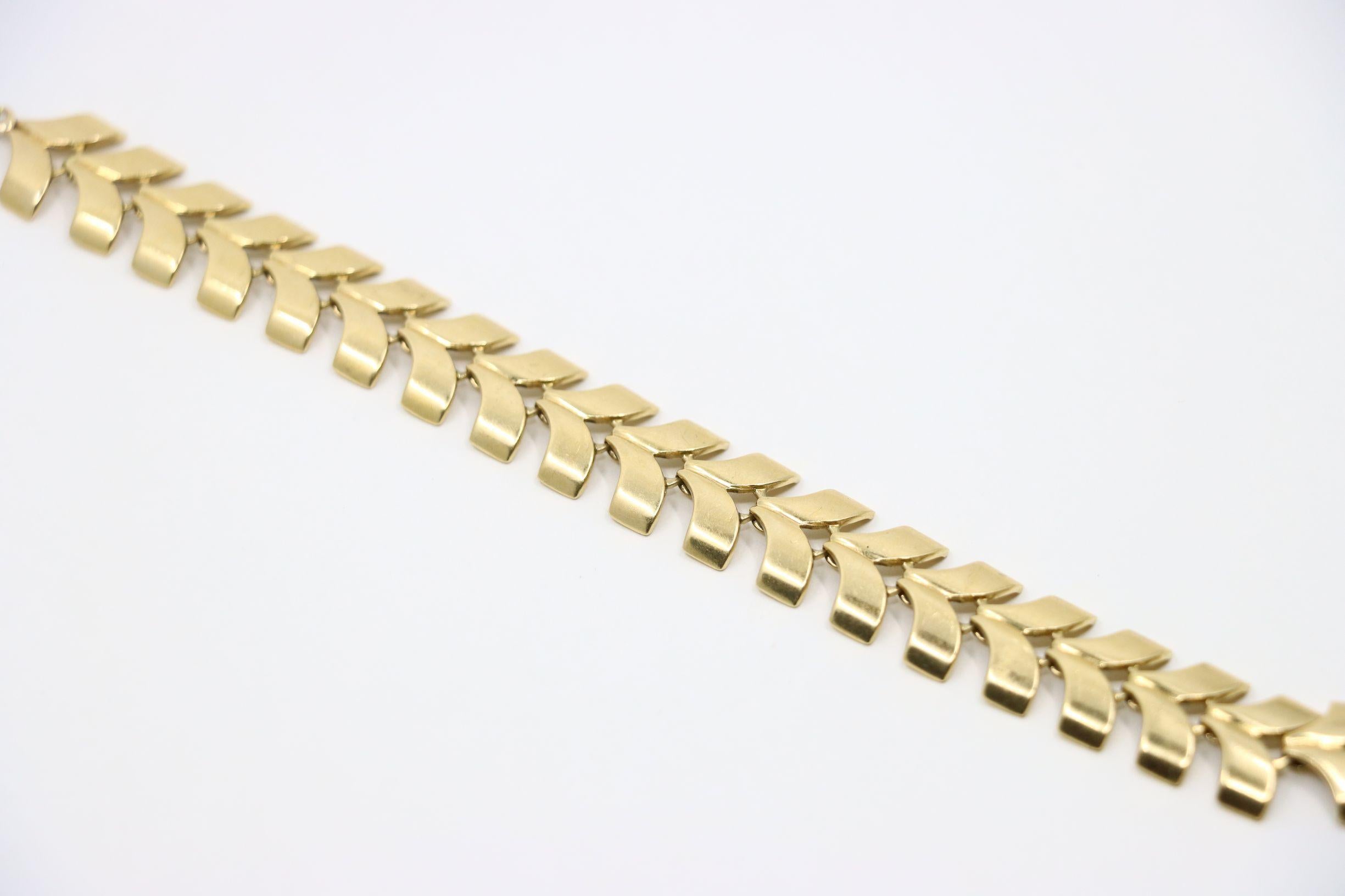 Tiffany & Co. 18K Gold Link Bracelet For Sale 1