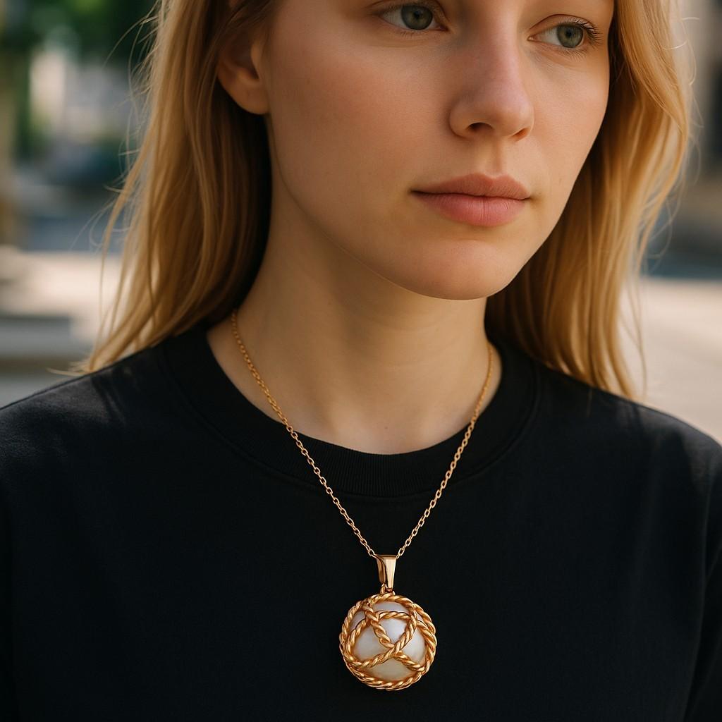 Add a touch of elegance to your jewelry collection with this exquisite Tiffany & Co. 18K Gold & Mabe Pearl Pendant. Crafted from high-quality 18-karat yellow gold, this pendant showcases the timeless sophistication that Tiffany & Co. is renowned