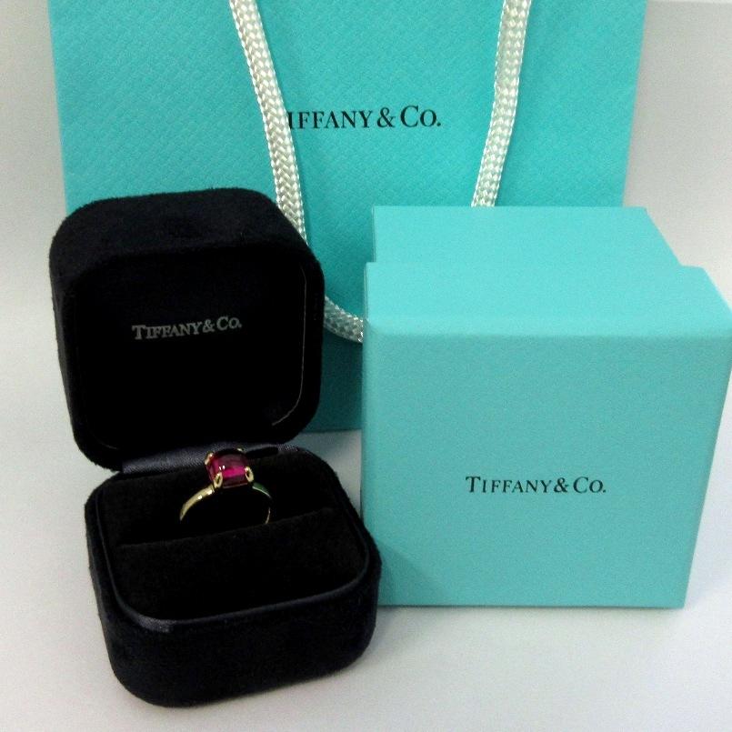 Tiffany & Co. 18k Gold Paloma Picasso Rubellit Zucker Ring 5 im Angebot 3