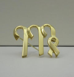 Tiffany & Co. 18k Gold Paloma Picasso Zodiac Virgo Pin Brooch