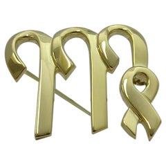 Tiffany & Co. Paloma Picasso for Tiffany & Co. in oro 18k Spilla Zodiaco Vergine