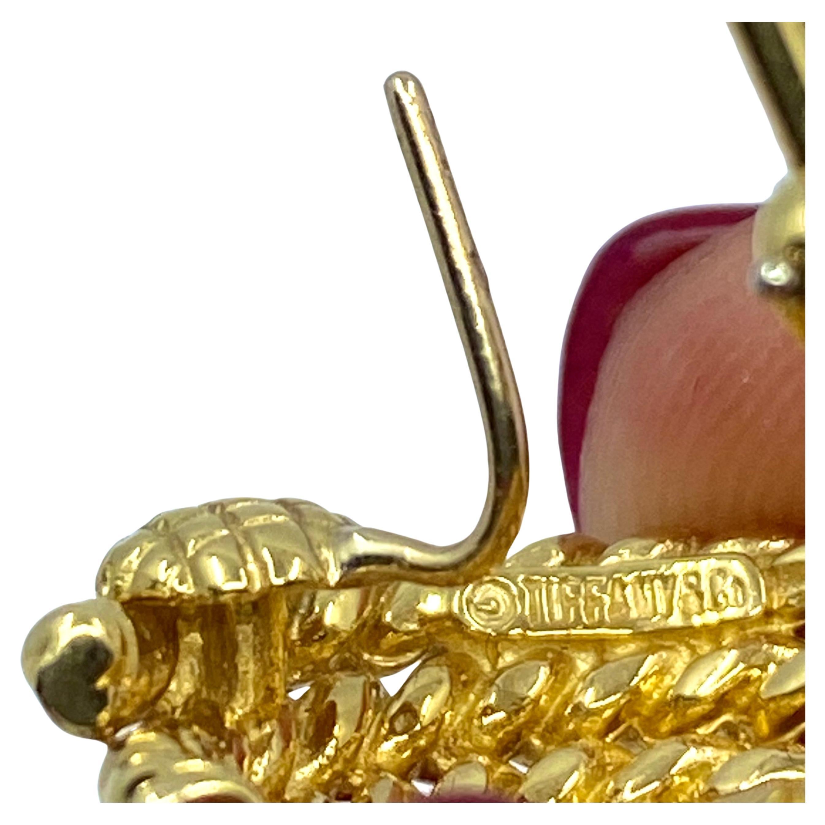 Boucles d'oreilles corde en or 18k de Tiffany & Co. en vente 8