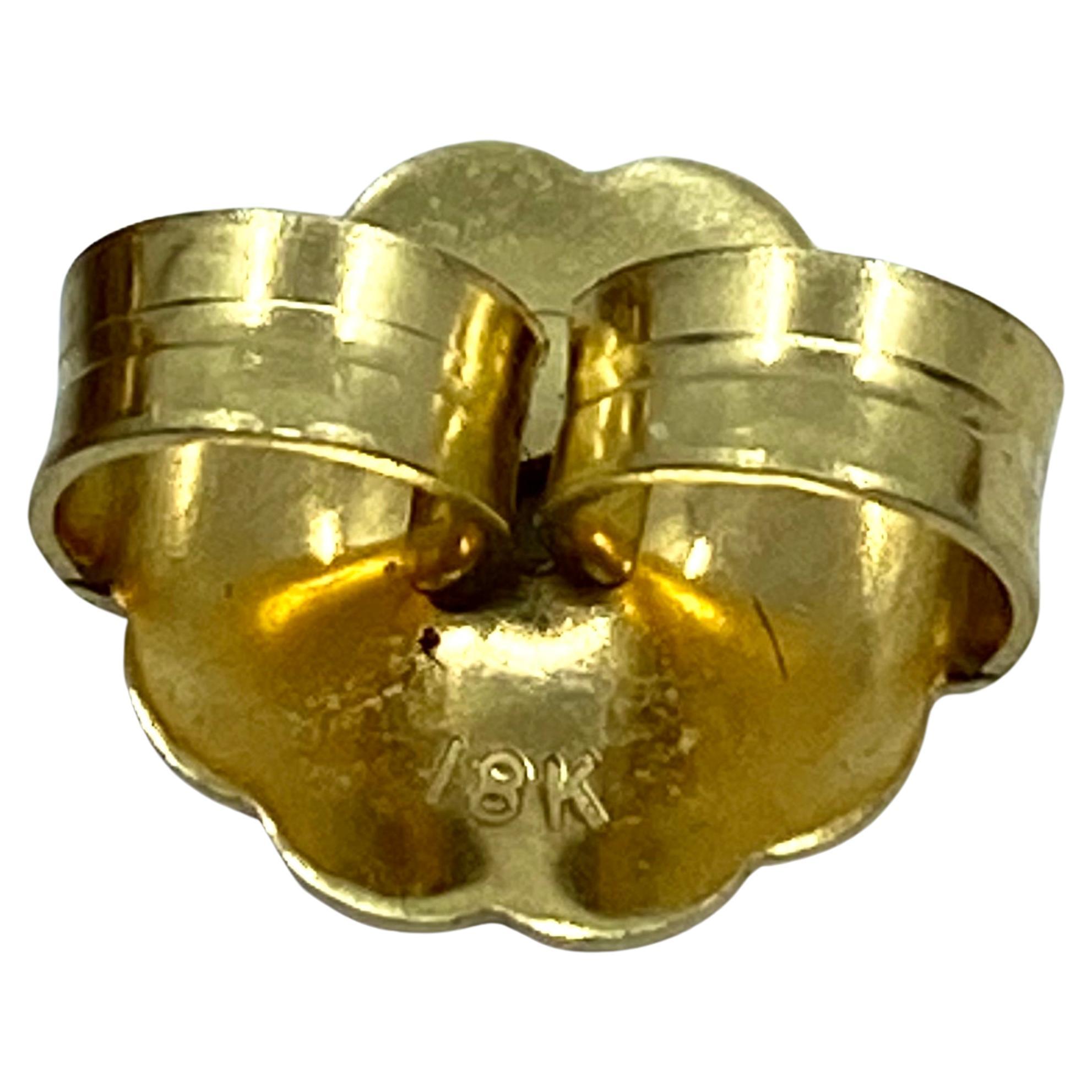 Tiffany & Co. 18k Gold Rope Earrings Stud For Sale 5
