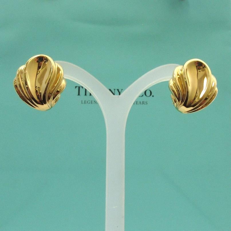 tiffany shell earrings