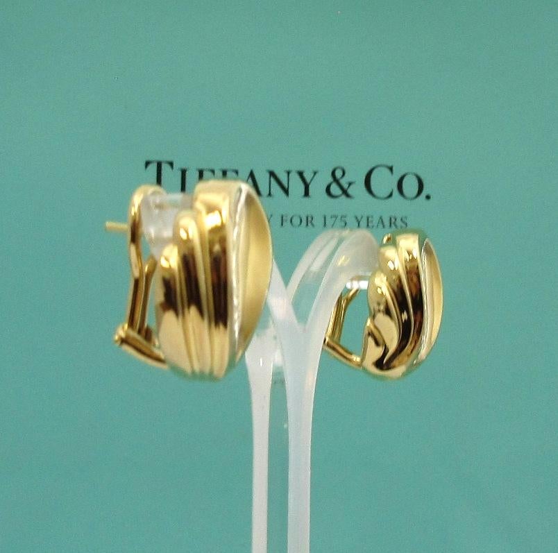 Women's Tiffany & Co. 18k Gold Seashell Earrings