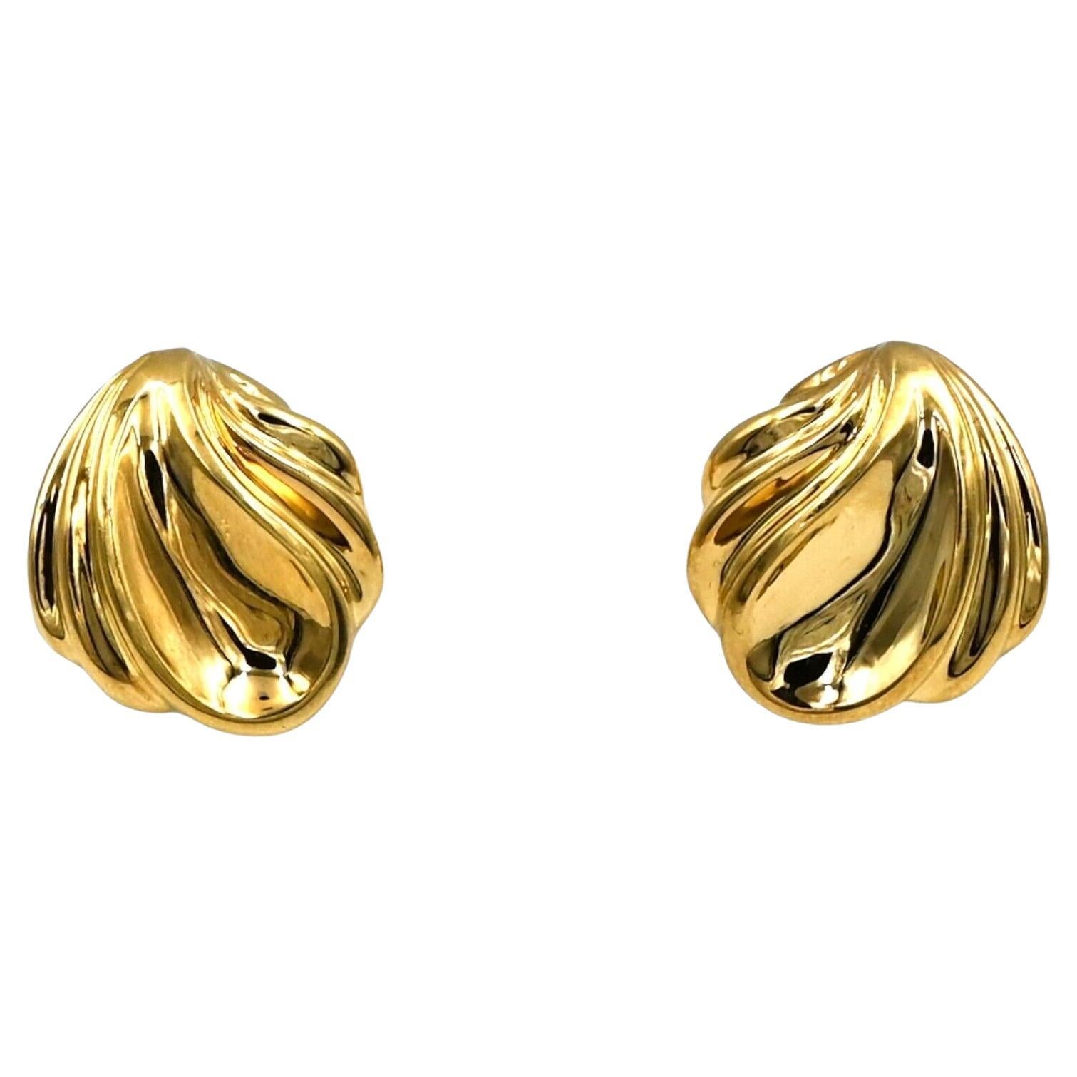 Tiffany and Co. Gold Knot Earrings at 1stDibs tiffany gold knot