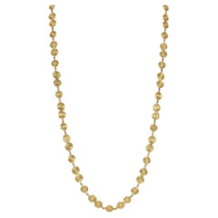 Tiffany & Co. 18k Gold Swirl Link Chain Necklace, 1970s