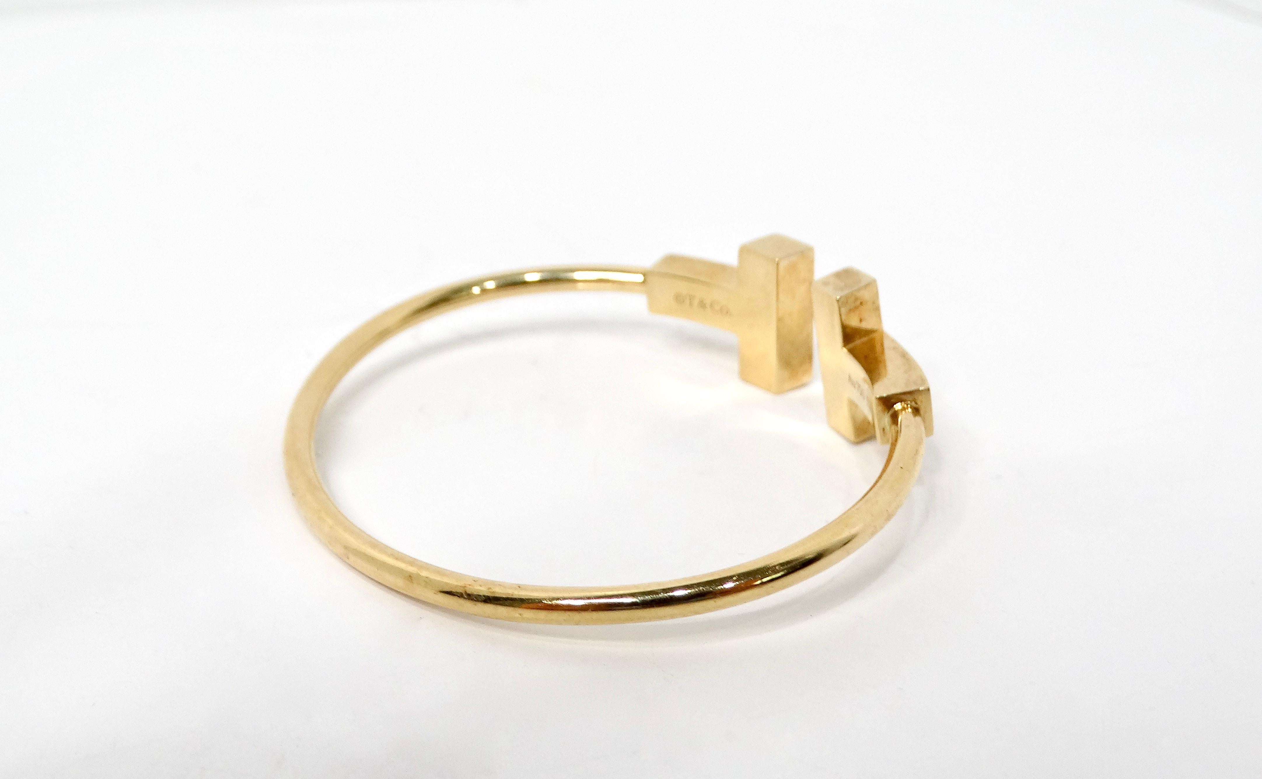 Donna Bracciale a T in oro 18k Tiffany & Co. in vendita