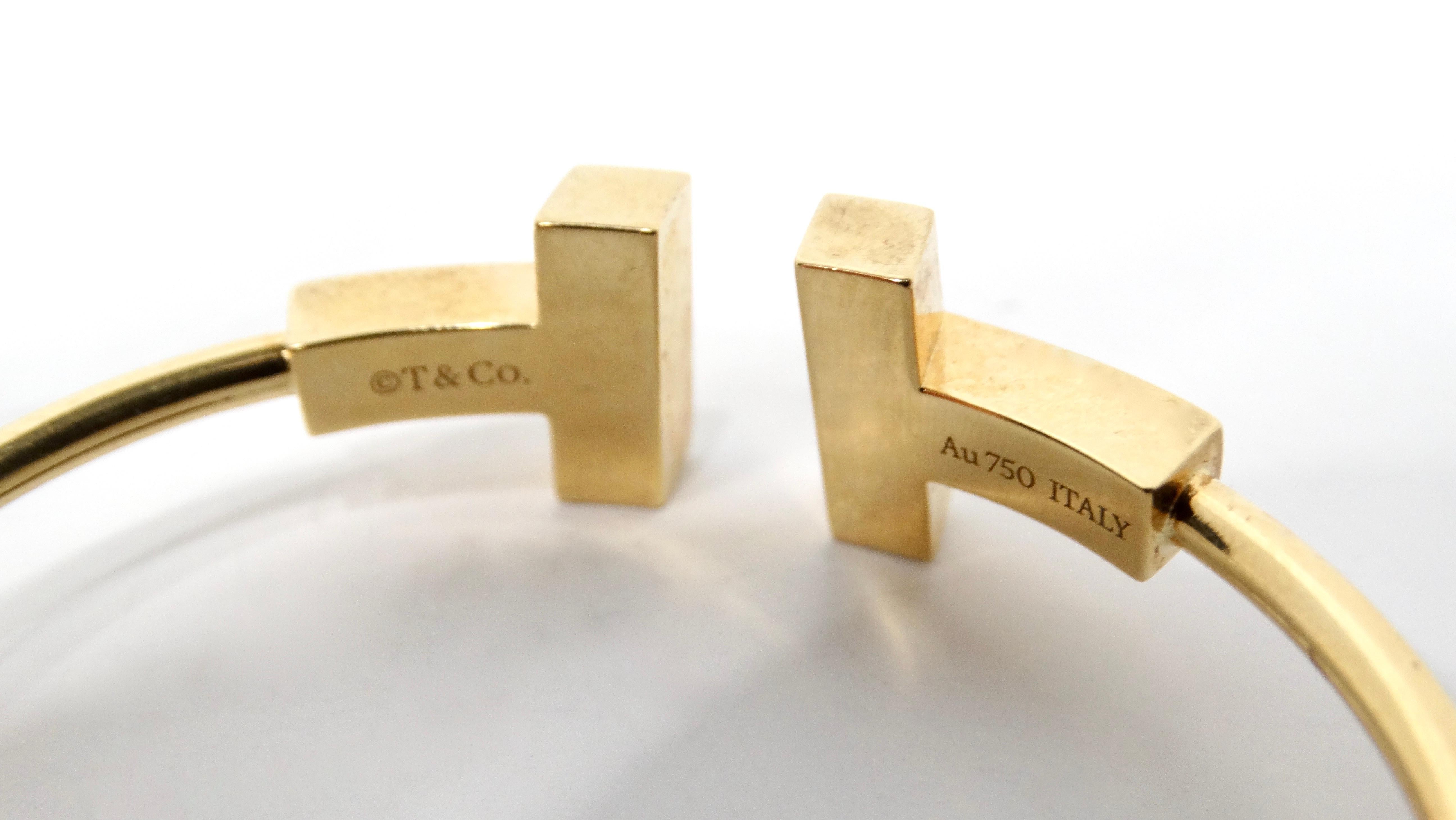 Bracciale a T in oro 18k Tiffany & Co. in vendita 1
