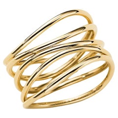 Tiffany & Co. 18K Golding Wave Ring