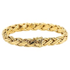 TIFFANY & Co. 18K Gold Weave Armband 7,5"