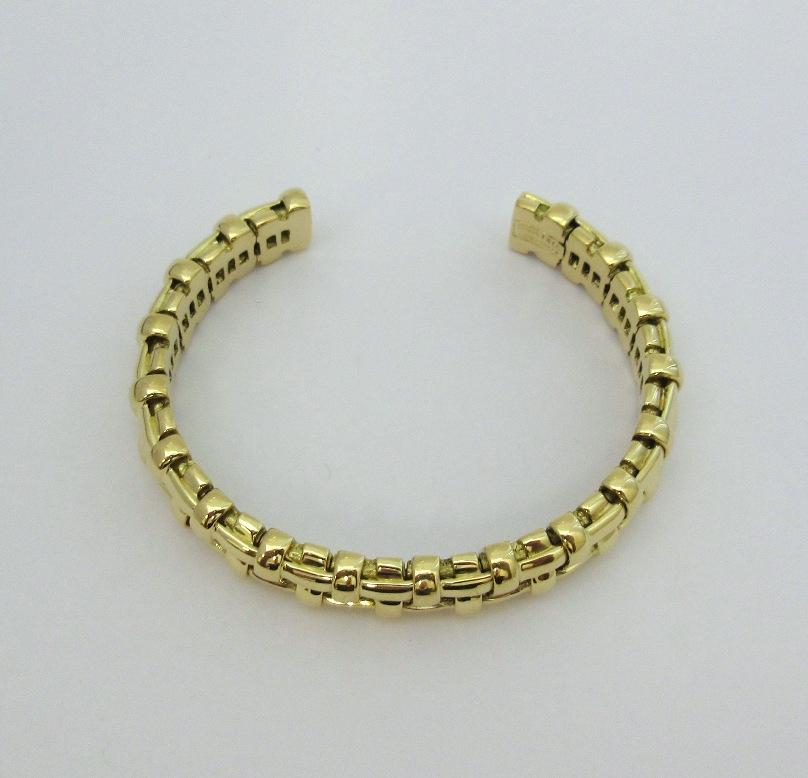Donna Bracciale flessibile a bracciale in oro 18 carati TIFFANY & Co. in vendita