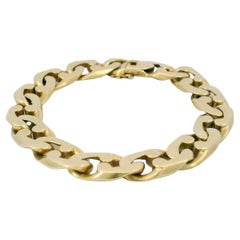 Tiffany & Co. 18K Puzzle Knot Gliederarmband Gelbgold Größe 7,5" Vintage