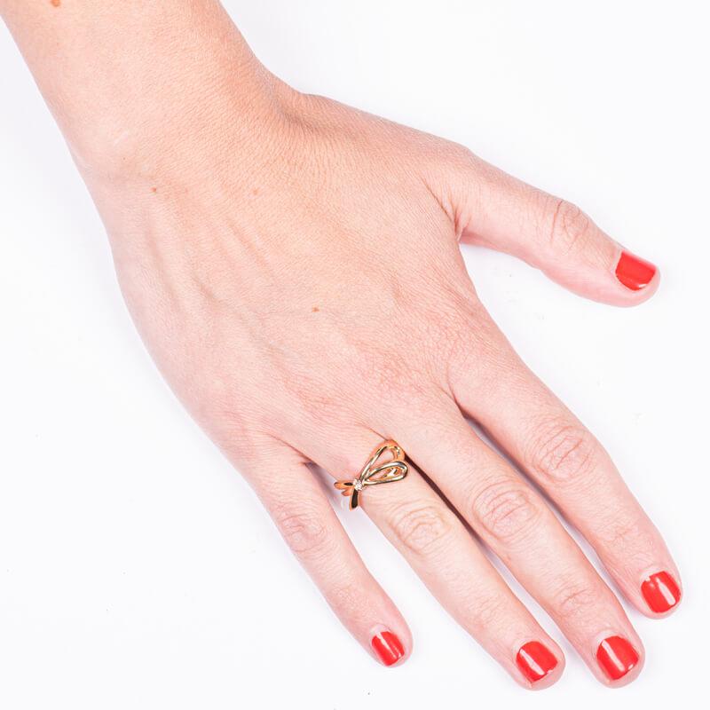 tiffany and co bow ring