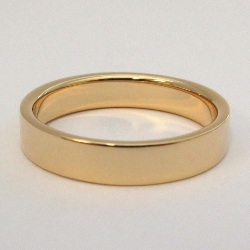 TIFFANY & Co. 18K Roségold 4mm Ehering 7,5 für Damen oder Herren im Angebot
