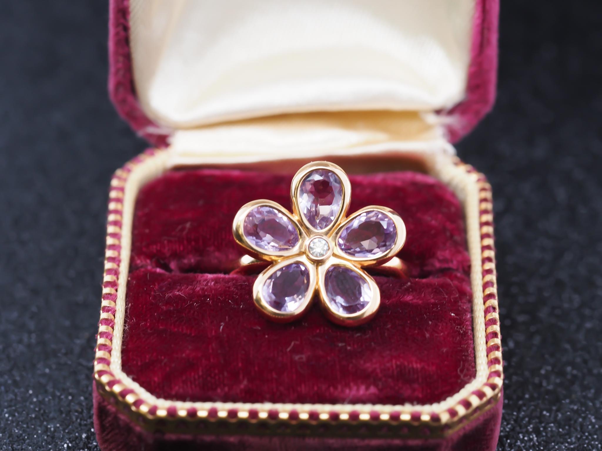 Item Details:
Year: 2000s
Metal Type: 18K Rose Gold [Hallmarked, and Tested]
Weight: 5.1 grams

Maker: Tiffany & Co.

Center Diamond: .05ct, Round Brilliant, Natural Diamond, E Color, VS Clarity.

Ring Size: 6