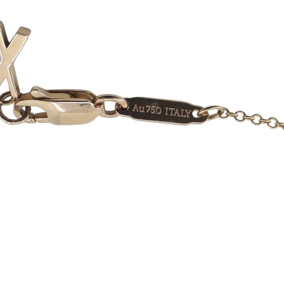 Tiffany & Co. 18k Rose Gold Atlas Pendant Necklace in vendita 7