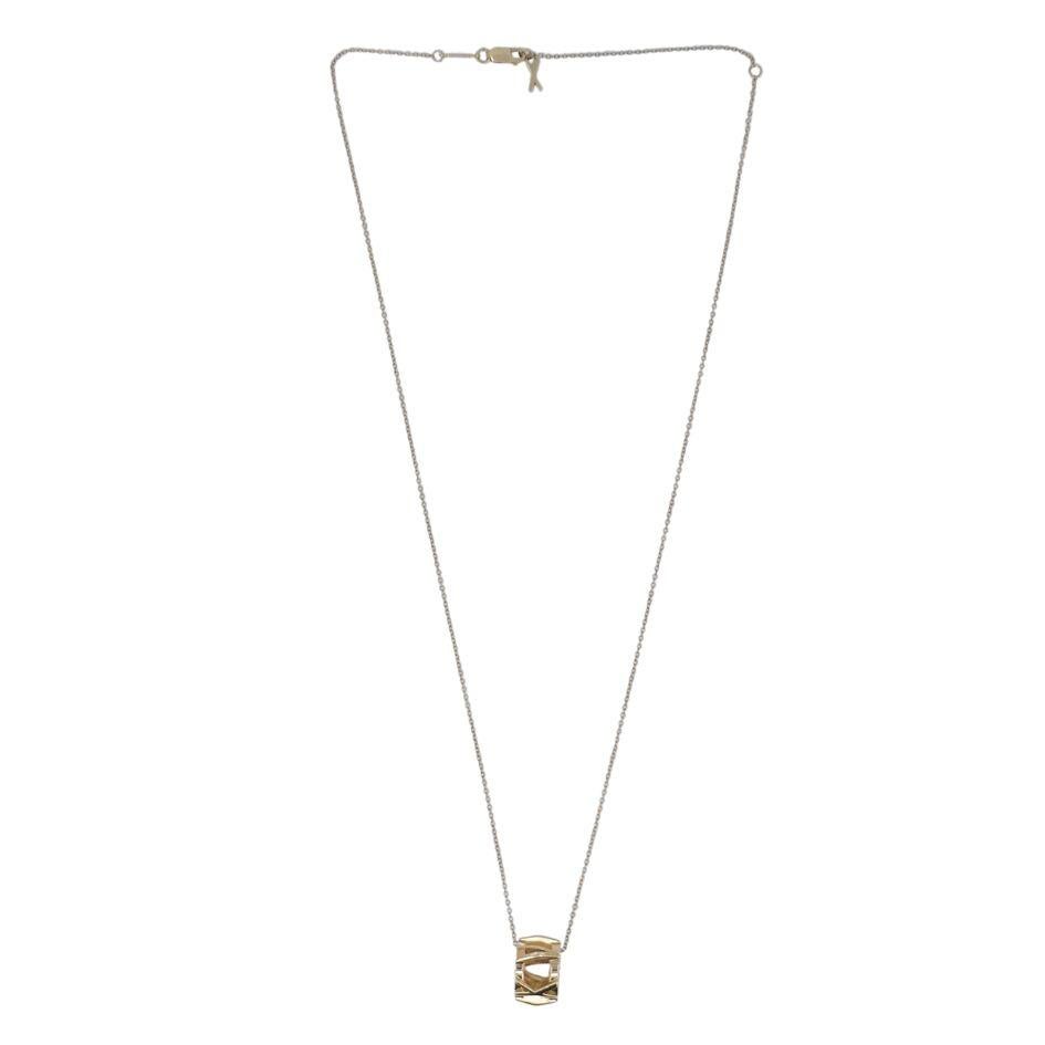 Donna Tiffany & Co. 18k Rose Gold Atlas Pendant Necklace in vendita