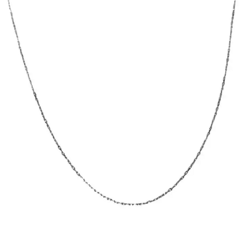 Marke Van-Cleef

MATERIAL 18K Weißgold

Kettenlänge 18'' lang

Kette Einstellbar 16''-18''

Kette Gewicht 3gr

Geschlecht Unisex

Zustand Neu, nie getragen

Zwei-Ketten in einem Paket 

Kommt mit Van-Cleef Anhängerbox