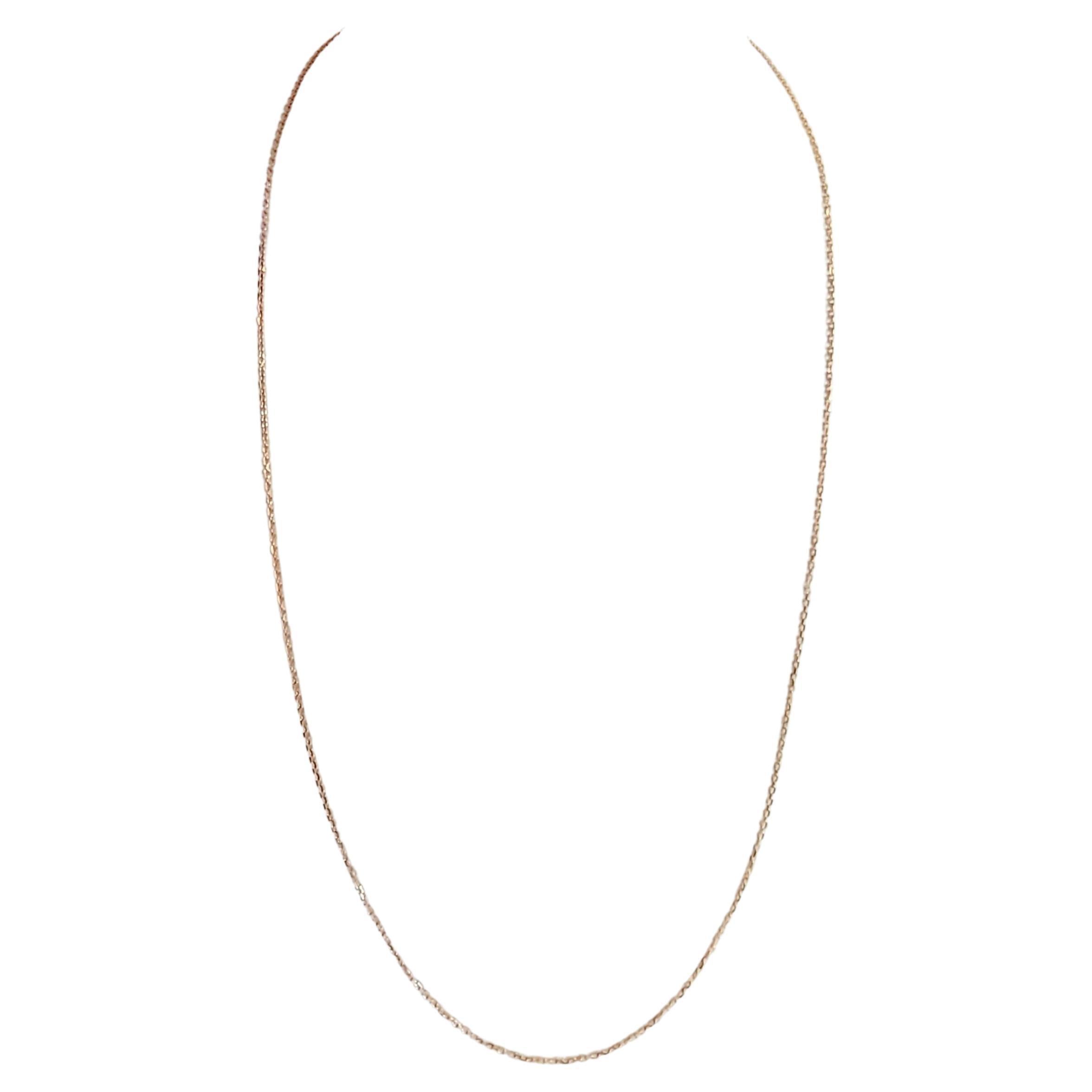Tiffany & Co. 18K Rose Gold Chain 20''