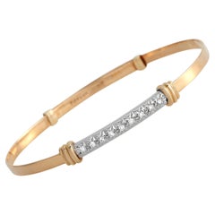 Tiffany & Co. 18K Rose Gold Diamant-Armspange