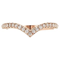 TIFFANY & Co. Anillo Soleste V de diamantes en oro rosa de 18 quilates 6,5