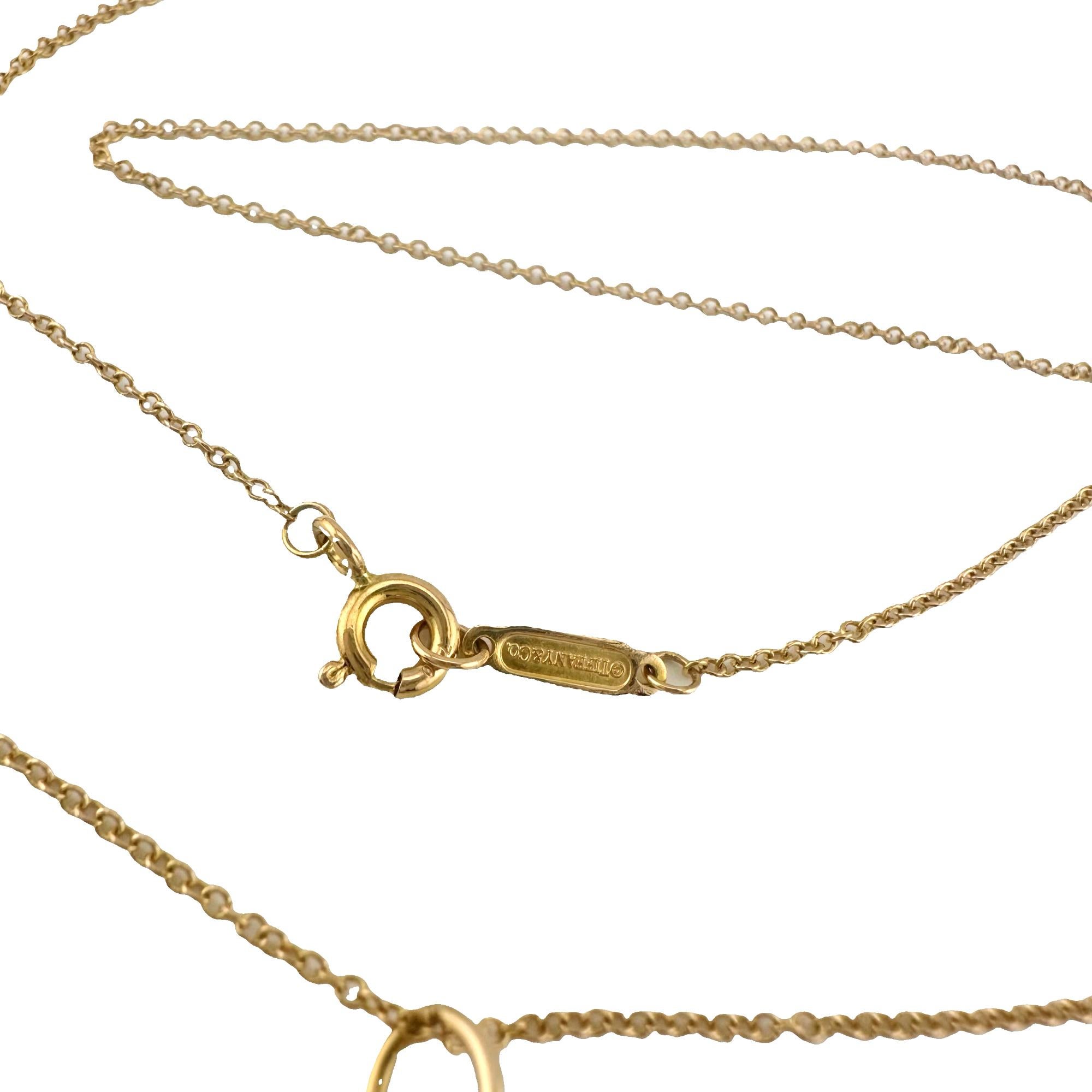 Tiffany & Co 18 Karat Roségold Herz-Medaillon-Anhänger-Halskette mit Anhänger 6