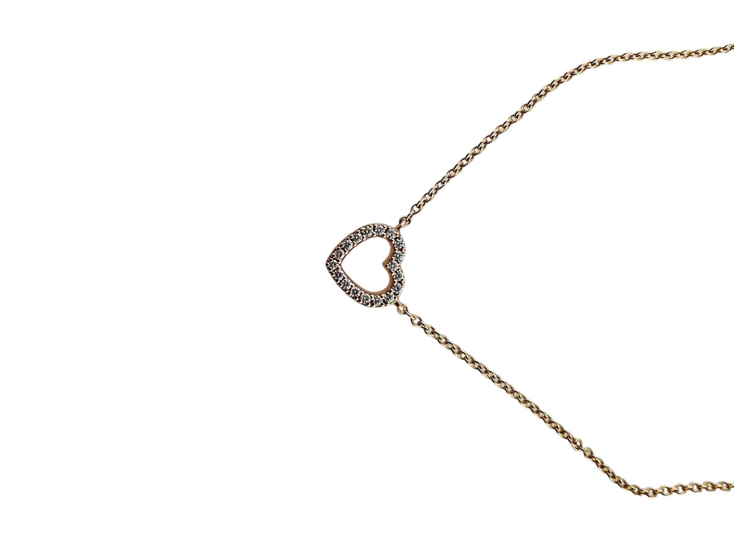 tiffany and co gold mini heart necklace