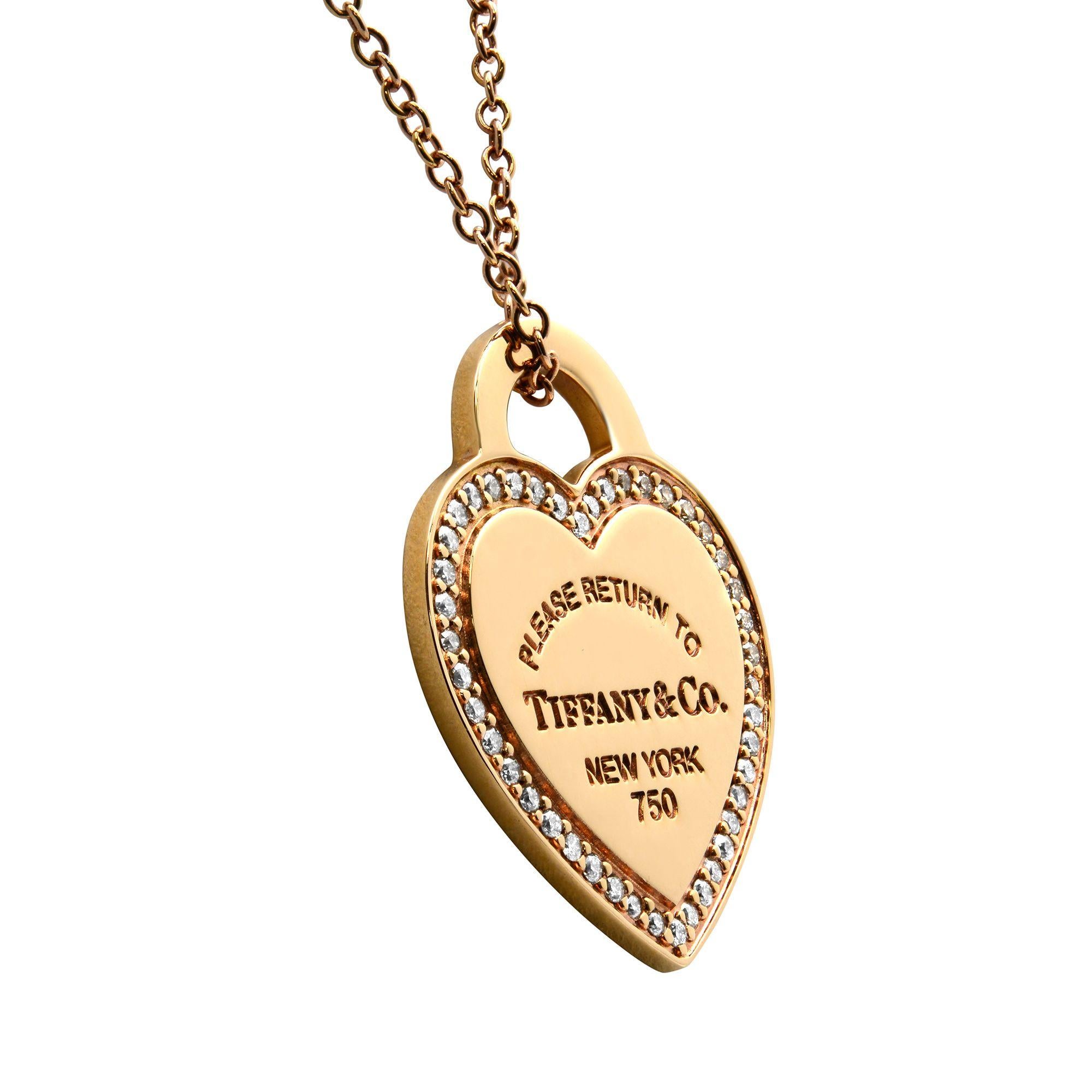 18th birthday necklace tiffany